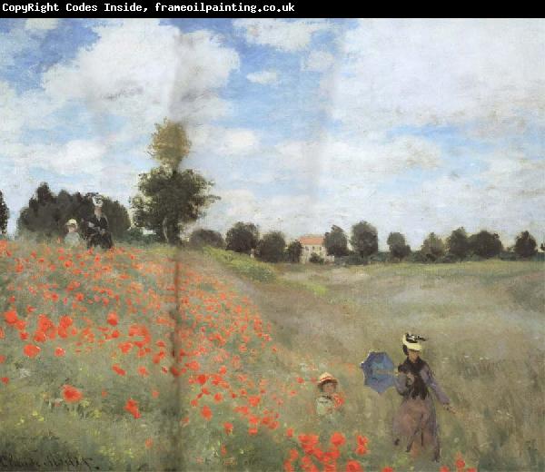 Claude Monet Poppy Field near Argenteuil